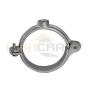 Highcraft HSH-G34-10 Hinged Split Ring Pipe Hanger Galvanized Iron, 3/4 in. 10 Pack, Chrome