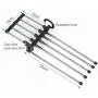5pcs Random Color Fashion 5 in 1 Pant Rack Shelves Stainless Steel Clothes Hangers Multi-Functional Wardrobe Magic Hanger Decoration 5pcs Random Color Fashion 5 in 1 Pant Rack Shelves Stainless Steel Clothes Hangers Multi-Functional Wardrobe Magic Hanger Decoration