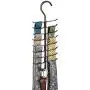 mDesign Vertical Steel Metal Wire Closet Rod Hanging Accessory Organizer for Ties, Belts, Scarves, and Accessories with 17 Storage Hooks - 2 Pack - Bronze mDesign Vertical Steel Metal Wire Closet Rod Hanging Accessory Organizer for Ties, Belts, Scarves, and Accessories with 17 Storage Hooks - 2 Pack - Bronze