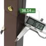 Floor-Standing Simple Hanger Bedroom Living Room Wooden Clothes Rack (Color : Coffee Color)