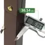 Floor-Standing Simple Hanger Bedroom Living Room Wooden Clothes Rack (Color : Coffee Color)