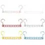 Plastic Nine-Hole Magic Clothes Hanger 10pcs Random Color Drying Racks Multi-Purpose Home Wardrobe Storage Hangers Storage Rack Plastic Nine-Hole Magic Clothes Hanger 10pcs Random Color Drying Racks Multi-Purpose Home Wardrobe Storage Hangers Storage Rack