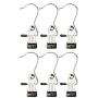 6 Pcs Stainless Steel S Shape Non-slip Clothes Coat Pants Hanger Clips Laundry Clothes Trousers Hanging Hook Clips Pins Boots Clothes Pegs 6 Pcs Stainless Steel S Shape Non-slip Clothes Coat Pants Hanger Clips Laundry Clothes Trousers Hanging Hook Clips Pins Boots Clothes Pegs