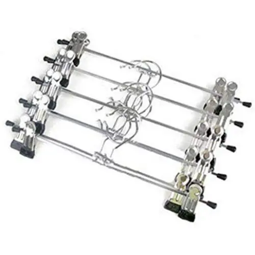 KYCPTNFJ 10 PCS Adjustable Pinch Grip Drying Hanger Clothing Display Hanging Peg Rack Clothes Clip Hangers Pants Skirt Metal Clothespin KYCPTNFJ 10 PCS Adjustable Pinch Grip Drying Hanger Clothing Display Hanging Peg Rack Clothes Clip Hangers Pants Skirt Metal Clothespin