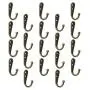 Lheng 20Pcs Vintage Retro Bronze Robe Hooks Wall Mounted Single Key Hook Hangers with Screws Lheng 20Pcs Vintage Retro Bronze Robe Hooks Wall Mounted Single Key Hook Hangers with Screws