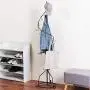 MyGift Elegant Black Metal 14 Hook Spiral Coat Hanger/Bag Display/Garment Rack Stand MyGift Elegant Black Metal 14 Hook Spiral Coat Hanger/Bag Display/Garment Rack Stand