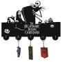 Nightmare Before Christmass Wall Hanger Wall Hook Key Holder Heavy Duty 11LB(Max) Wall Décor Wood Coat Hooks Key Holder Key Hanger for Wall Entryway and Kitchen Best Christmas Gift N4