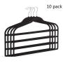 LIUFENGLONG Clothes Hangers Set, Pants Hanger Multifunction Heavy Duty Hangers Thin Space Suit Hangers Saving for Everyday Standard Use Hangers Suit Clothes Hangers 10 Pack Closet Clothing Organiser