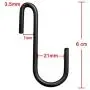 YourGift 30 Pack Heavy Duty S Hooks Black S Shaped Hooks Hanging Hangers Hooks for Kitchen, Bathroom, Bedroom and Office: Pan, Pot, Coat, Bag, Plants(30 Pack/Black/Small) YourGift 30 Pack Heavy Duty S Hooks Black S Shaped Hooks Hanging Hangers Hooks for Kitchen, Bathroom, Bedroom and Office: Pan, Pot, Coat, Bag, Plants(30 Pack/Black/Small)