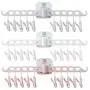 5pcs Random Color Bathrooms Cloth Hanger Household Wall Hanging Drying Rack Folding Clothes Rack Bathroom Socks Storage Rack 5pcs Random Color Bathrooms Cloth Hanger Household Wall Hanging Drying Rack Folding Clothes Rack Bathroom Socks Storage Rack