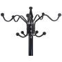Pastel Coat Rack Stand Hat Tree Hanger Holder Clothes Metal 15 Hooks Jacket Umbrella Hall Floor Entryway Organizer Free Stand Marble Base