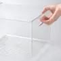mDesign Plastic Home Storage Basket Bin with Handles for Organizing Closets, Shelves and Cabinets in Bedrooms, Bathrooms, Entryways and Hallways - Store Sweaters, Purses - 8" High, 2 Pack - Clear mDesign Plastic Home Storage Basket Bin with Handles for Organizing Closets, Shelves and Cabinets in Bedrooms, Bathrooms, Entryways and Hallways - Store Sweaters, Purses - 8" High, 2 Pack - Clear