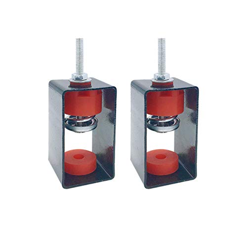 Air Jade Spring Vibration Isolator for Bedroom Theatre Studio Office,Anti Vibration& Soundproof Ceiling Mounted Hanger(2Pack)