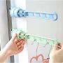 HJYPYJ Magic Hanger,Portable PP Folding Hanger,Adjustable Space-Saving Organizer Hangers, Non-Slip/Pink / 1 pcs
