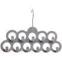 fayle Clothes Hanger 2PCS Belts Ties Durable Space Saving Closet Home Swivel Hook Flexible 11 Holes Velvet Scarf Rack Non Slip Organizer Multifunctional(Grey)