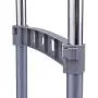 BeUniqueToday Adjustable Garment Telescopic Rolling Clothes Hanger with Drawers, Room-Saver Clothes Rack for The Household with Limit Balcony Room, Top-Grade Metal and Plastic Garment Clothes Hanger