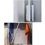 LIUCS Pull-Down Wardrobe Lifting Clothes Rail Telescopic Rod Household Lifting Clothes Hanger Buffered Clothes Rail (Size : 670-900MM)