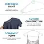Premium Quality White Plastic Hangers (Pack of 30) Plastic Tubular Clothes Hangers with Notches, Heavy Duty Durable Ultra Thin Space Saving Pants Hangers, Standard Everyday Use Suit / Coat Hangers Premium Quality White Plastic Hangers (Pack of 30) Plastic Tubular Clothes Hangers with Notches, Heavy Duty Durable Ultra Thin Space Saving Pants Hangers, Standard Everyday Use Suit / Coat Hangers