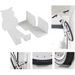 Newood Storage Vanity Mirror, Bike Pedal Wall Mount Bike Hanger Owl Shape Bicycle Bike Wall Mount Hanger