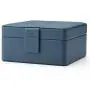 Vlando Wooden Watch Storage Boxes Organizer, Mens Gift- Business Blue