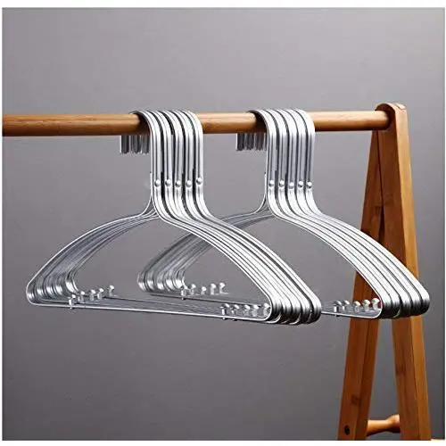 5pcs Clothes Hangers Durable Hangers for Clothes Antideformation Aluminium Alloy Closet Adult Skirt Dress Clothing Towel Storage Rack 5pcs Clothes Hangers Durable Hangers for Clothes Antideformation Aluminium Alloy Closet Adult Skirt Dress Clothing Towel Storage Rack