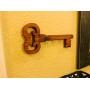 Key Shaped Key Holder for wall, Key Hanger, Wall Key Rack, Wall Key Holder, Key Holders, Rustic Wood Key Holder Personalized Wood Key Holder For Wall, Housewarming Gift, Wedding Gift,