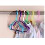 10pcs Random Color Clothes Hanger Drying Rack, Pants Coat Hanger Home Storage Holder Dress Racks Plastic Clothing Hanger