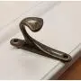 KFZ Coat Hook Hat Hook Clothes Hook,Bath Towel Hook,HAO-SPN0001 Zinc Alloy Hanger (1 Pack, SPN0001-Black Antique Coffee)