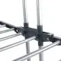 LeiAn Clothes Hangers, 3-Layer Portable Practical Clothes Dryer Gray Drying Rack Outdoor Multi-Function Clothing Hangers, for Coat Jacket Sweater Shirt Strong, Durable LeiAn Clothes Hangers, 3-Layer Portable Practical Clothes Dryer Gray Drying Rack Outdoor Multi-Function Clothing Hangers, for Coat Jacket Sweater Shirt Strong, Durable