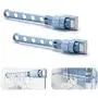 VLIKE 2Pcs Indoor Hanging Clothes Hanger Travel Hangers Plastic Multi-Function Hangers Drying Rack, Hanger Over The Door Hanger (Blue)