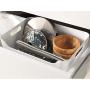 Ikea Variera Convenient Kitchen Open Storage Box, High Gloss White