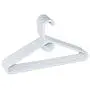 1InTheHome Heavy Duty White Hangers Tubular Plastic Hangers, Set of 24 (Heavy Duty) 1InTheHome Heavy Duty White Hangers Tubular Plastic Hangers, Set of 24 (Heavy Duty)