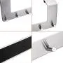 Sumnacon Stainless Steel Bathroom Towel Hook, 3M Stick Wall Hooks Clothes Hangers Holder for Home Kitchen Coats Hats Keys Bags (Type 2) Sumnacon Stainless Steel Bathroom Towel Hook, 3M Stick Wall Hooks Clothes Hangers Holder for Home Kitchen Coats Hats Keys Bags (Type 2)