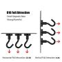 EVISWIY Strong Magnetic Hooks Refrigerator for Hanging Keys Grill Tools Heavy Duty Small Neodymium Magnets Hooks Hangers for Cruise Cabins Fridge Classroom Kitchen Office Garage 12 Pack EVISWIY Strong Magnetic Hooks Refrigerator for Hanging Keys Grill Tools Heavy Duty Small Neodymium Magnets Hooks Hangers for Cruise Cabins Fridge Classroom Kitchen Office Garage 12 Pack