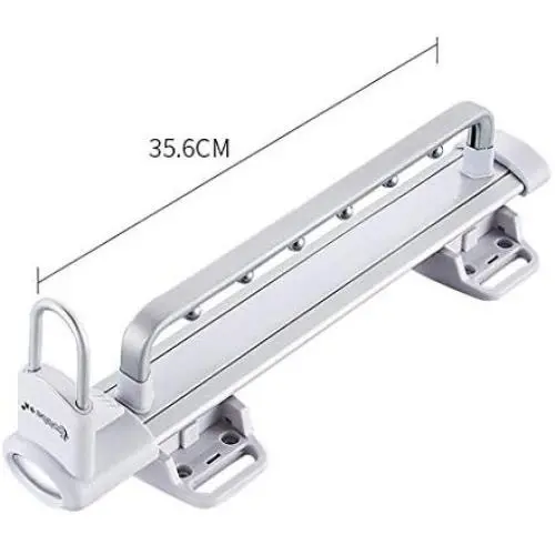 GWXYMJ Coat Rack Wardrobe Push-Pull Clothes Hanger, Monorail Clothes Rack, Telescopic Hardware Accessories Pole, Wardrobe Storage Rack Closet Hanging Rod (Size : 356mm/13.9inch) GWXYMJ Coat Rack Wardrobe Push-Pull Clothes Hanger, Monorail Clothes Rack, Telescopic Hardware Accessories Pole, Wardrobe Storage Rack Closet Hanging Rod (Size : 356mm/13.9inch)
