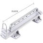 GWXYMJ Coat Rack Wardrobe Push-Pull Clothes Hanger, Monorail Clothes Rack, Telescopic Hardware Accessories Pole, Wardrobe Storage Rack Closet Hanging Rod (Size : 356mm/13.9inch)