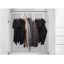 NUOCHEN 12 Pack Metal Magic Hangers,Space Saving Hangers Multifunctional Clothes Hangers Stainless Steel Magic Hanger Cascading Hanger Updated Hook Design Closet Organizer Hanger