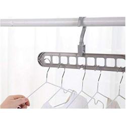 New Space Saver Saving Wonder Metal Magic Hanger Clothes Closet Organize Hook 10pcs Random Color