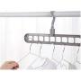 New Space Saver Saving Wonder Metal Magic Hanger Clothes Closet Organize Hook 10pcs Random Color