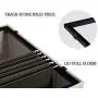 Decorative Fabric Hanging File Folder Boxes - Storage Organizer with Intelligent Rail System Fits Legal & Letter (Natural Linen, 1 Pack) Decorative Fabric Hanging File Folder Boxes - Storage Organizer with Intelligent Rail System Fits Legal & Letter (Natural Linen, 1 Pack)