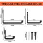 eletecpro Garage Wall Hooks Steel Multi-Size Extended U-Hook for Heavy Duty Garage Storage Organizers Bicycle Hanger Utility Hooks with Screws and Wall Anchors (6 PACK) eletecpro Garage Wall Hooks Steel Multi-Size Extended U-Hook for Heavy Duty Garage Storage Organizers Bicycle Hanger Utility Hooks with Screws and Wall Anchors (6 PACK)