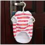 10Pcs Random Color Children Pearl Hanger Fashion Dog Cat Cloth Hanger Clothes Baby Pearl Plastic Pet Hangers Decoration