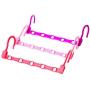 5pcs Random Color 5-Hole Space Saving Plastic Clothes Hanger Magic Hanger Space Saving Hanger Wonder Closet Organizer Multi-Port Hook 5pcs Random Color 5-Hole Space Saving Plastic Clothes Hanger Magic Hanger Space Saving Hanger Wonder Closet Organizer Multi-Port Hook