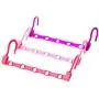 5pcs Random Color 5-Hole Space Saving Plastic Clothes Hanger Magic Hanger Space Saving Hanger Wonder Closet Organizer Multi-Port Hook 5pcs Random Color 5-Hole Space Saving Plastic Clothes Hanger Magic Hanger Space Saving Hanger Wonder Closet Organizer Multi-Port Hook