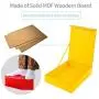 VPACK Files Storage Organizer Boxes, Flip Up Design Easy Clean Filing & Storage Office Boxes with Lip for Letters, Files, Documents, Papers (Yellow) VPACK Files Storage Organizer Boxes, Flip Up Design Easy Clean Filing & Storage Office Boxes with Lip for Letters, Files, Documents, Papers (Yellow)