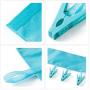 whatswhats Clothespin Rack Portable Folding Hanger Travel Clothes Swimwear Underwear Bra Sock Towel Drying Hanger Racks with 6 Clothespins (3 Pack ? Black/Blue/Pink) whatswhats Clothespin Rack Portable Folding Hanger Travel Clothes Swimwear Underwear Bra Sock Towel Drying Hanger Racks with 6 Clothespins (3 Pack ? Black/Blue/Pink)