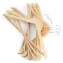 Clutter Mate Wood Clothes Hangers Natural Wooden Coat Hanger 20-Pack