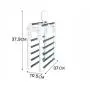 Drying clothes rack Multi-layer clothes hanger/foldable, rotatable/hanging pants, towels, underwear/clothing shelves