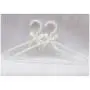 DNJKSA (5 Pieces/Lot) 40cm Adult Plastic Hanger Pearl Hangers for Clothes Pegs Princess Clothespins Wedding Dress Hanger(Random Color)