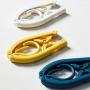 Kudden Cloth Hanger Folding Plastic Clothes Hanger Pegs Laundry Hook Closet 3Pcs /Set Travel Space Saving
